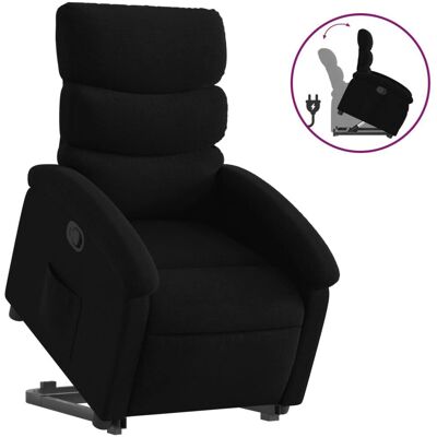 vidaXL Relaxsessel mit Aufstehhilfe - Schwarz - Elektrisch vidaXL Relaxsessel mit Aufstehhilfe - Schwarz - Elektrisch