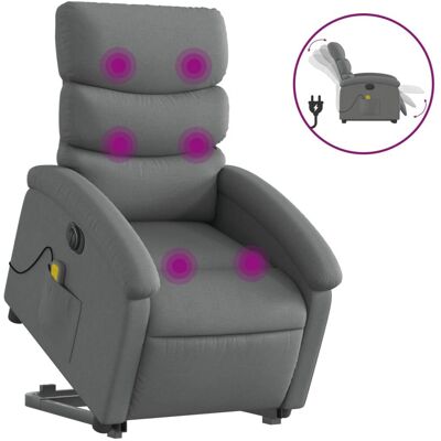 vidaXL Modell 183141 - Elektrischer Massagesessel - Dunkelgrau vidaXL Modell 183141 - Elektrischer Massagesessel - Dunkelgrau