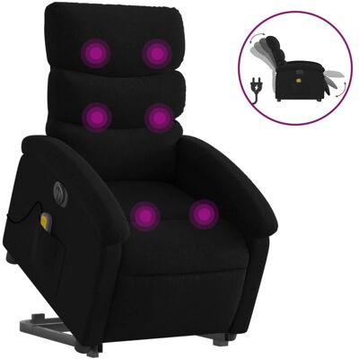 Fauteuil de massage électrique VidaXL - Réglable - Noir - Publicité Fauteuil de massage électrique VidaXL - Réglable - Noir - Publicité