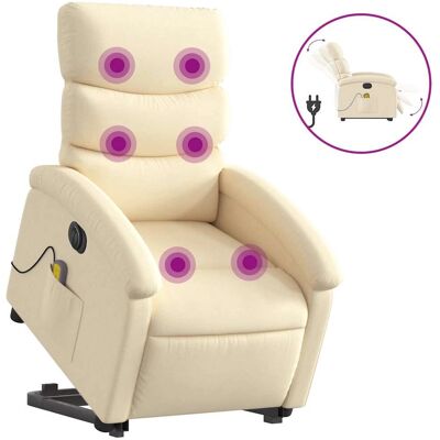 vidaXL Fauteuil de massage électrique - Relaxation avec levage et vibration - Publicité vidaXL Fauteuil de massage électrique - Relaxation avec levage et vibration - Publicité