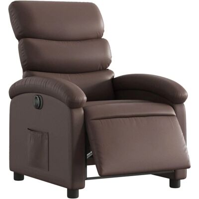 vidaXL Fauteuil Relax Électrique - Réglable, Marron - Fauteuil - Publicité vidaXL Fauteuil Relax Électrique - Réglable, Marron - Fauteuil - Publicité