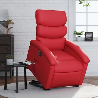 Fauteuil relax électrique vidaXL - Réglable et avec aide à la montée - Publicité Fauteuil relax électrique vidaXL - Réglable et avec aide à la montée - Publicité