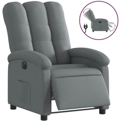 vidaxl - Fauteuil inclinable électrique gris foncé - Publicité vidaxl - Fauteuil inclinable électrique gris foncé - Publicité