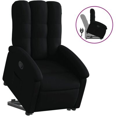 vidaXL Relaxsessel mit Aufstehhilfe Schwarz vidaXL Relaxsessel mit Aufstehhilfe Schwarz