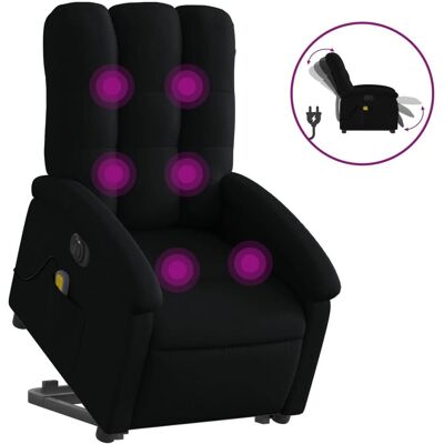 vidaXL Elektrischer Massagesessel - Schwarz - Relaxsessel mit Aufstehhilfe vidaXL Elektrischer Massagesessel - Schwarz - Relaxsessel mit Aufstehhilfe