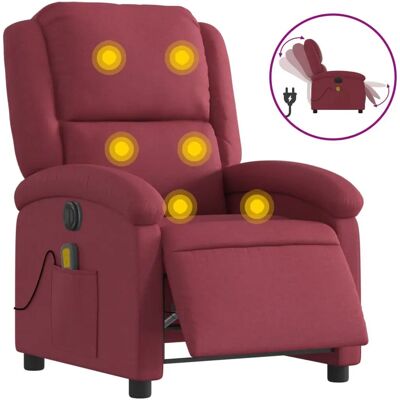 Fauteuil de Massage Électrique VidaXL - Confort Réglable, Vibration 6 Points - Publicité Fauteuil de Massage Électrique VidaXL - Confort Réglable, Vibration 6 Points - Publicité