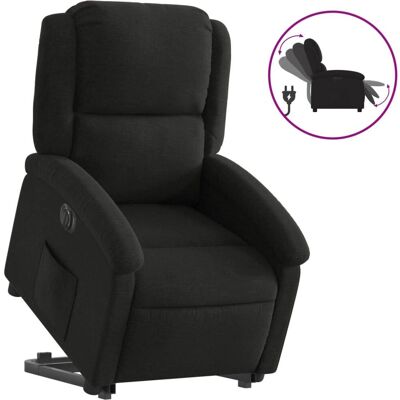 Fauteuil électrique inclinable vidaXL avec levage - Noir - Mobilier - Publicité Fauteuil électrique inclinable vidaXL avec levage - Noir - Mobilier - Publicité