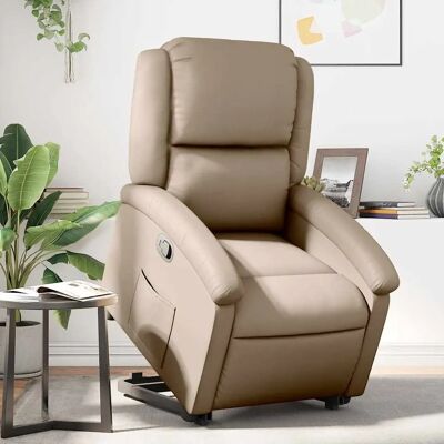 VIDAXL Relaxsessel - Kunstleder Cappuccino VIDAXL Relaxsessel - Kunstleder Cappuccino