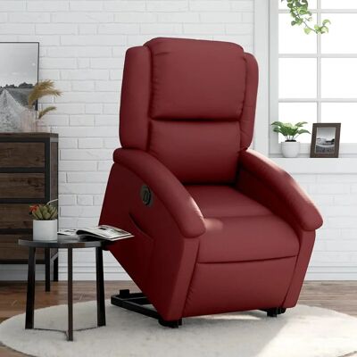 vidaXL Fauteuil Relax Électrique - Télécommande, Bordeaux - Publicité vidaXL Fauteuil Relax Électrique - Télécommande, Bordeaux - Publicité