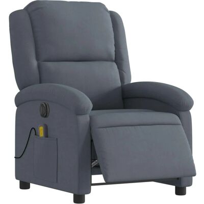Fauteuil de massage électrique vidaXL - Velours, 135° Inclinaison, 110kg supporté - Publicité Fauteuil de massage électrique vidaXL - Velours, 135° Inclinaison, 110kg supporté - Publicité
