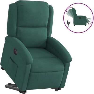VidaXL Sessel - Grün - Verstellbar & Massage VidaXL Sessel - Grün - Verstellbar & Massage