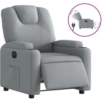 vidaXL Fauteuil d'accent - Reclinable électrique, Gris, 3204344 - Publicité vidaXL Fauteuil d'accent - Reclinable électrique, Gris, 3204344 - Publicité