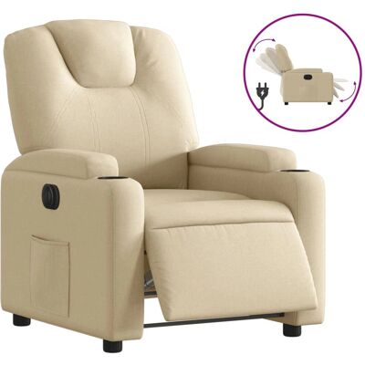 VidaXL Model 983196 Elektrisk Recliner Stol Creme VidaXL Model 983196 Elektrisk Recliner Stol Creme