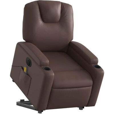 vidaXL Fauteuil de massage électrique avec aide à la montée - Publicité vidaXL Fauteuil de massage électrique avec aide à la montée - Publicité