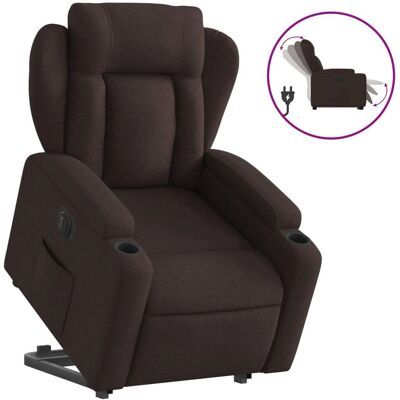VidaXL Fauteuil d'accent - Marron foncé - Électrique inclinable et élévateur - Publicité VidaXL Fauteuil d'accent - Marron foncé - Électrique inclinable et élévateur - Publicité