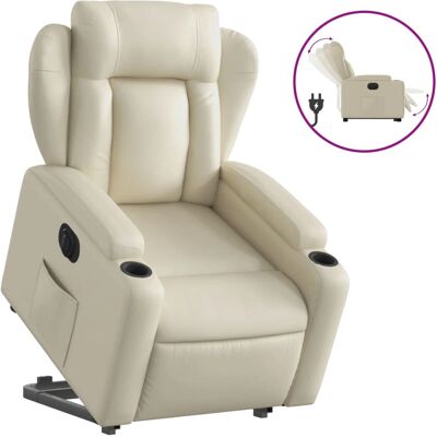 chaise longue inclinable vidaXL - Élévateur réglable - Cuir synthétique durable - Publicité chaise longue inclinable vidaXL - Élévateur réglable - Cuir synthétique durable - Publicité