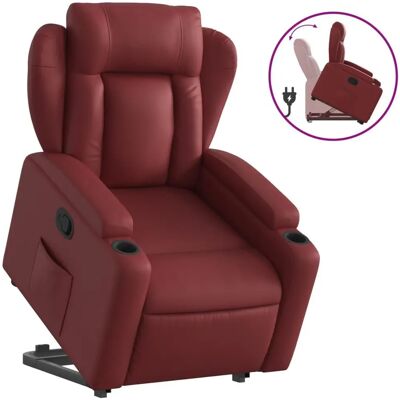 Fauteuil Accent VidaXL - Modèle Ma - Revêtement en Similicuir - Publicité Fauteuil Accent VidaXL - Modèle Ma - Revêtement en Similicuir - Publicité