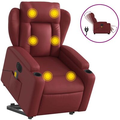 Fauteuil de massage électrique vidaXL avec levage - Confortable et durable - Publicité Fauteuil de massage électrique vidaXL avec levage - Confortable et durable - Publicité