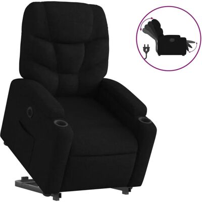VidaXL Fauteuil Accent - 3204598 Ajustable noir - Publicité VidaXL Fauteuil Accent - 3204598 Ajustable noir - Publicité