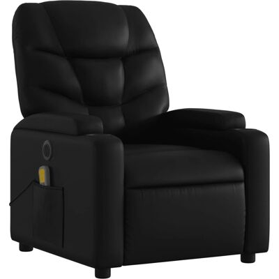 Fauteuil de massage électrique vidaXL - Réglable, noir - Publicité Fauteuil de massage électrique vidaXL - Réglable, noir - Publicité