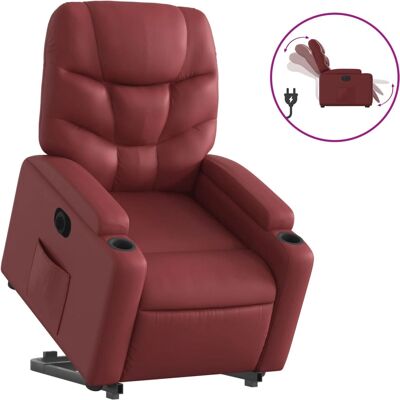 vidaXL Relaxsessel Mit Aufstehhilfe - Bequemes Kunstleder - Stabil & Langlebig vidaXL Relaxsessel Mit Aufstehhilfe - Bequemes Kunstleder - Stabil & Langlebig