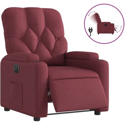 vidaXL Elektrisk recliner - Vino Rød vidaXL Elektrisk recliner - Vino Rød