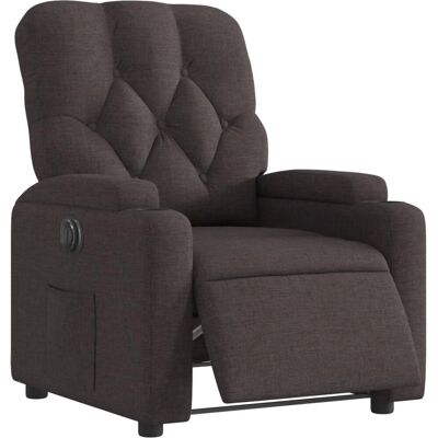 Fauteuil électrique inclinable vidaXL - Dossier et repose-pied réglables - Tissu durable - Publicité Fauteuil électrique inclinable vidaXL - Dossier et repose-pied réglables - Tissu durable - Publicité