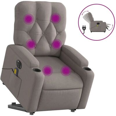 Chaise d'accent VidaXL - Fauteuil massant avec levage - Publicité Chaise d'accent VidaXL - Fauteuil massant avec levage - Publicité