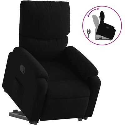 Fauteuil d'accent vidaXL - Noir - Fonction de levage électrique - Confortable & Durable - Publicité Fauteuil d'accent vidaXL - Noir - Fonction de levage électrique - Confortable & Durable - Publicité