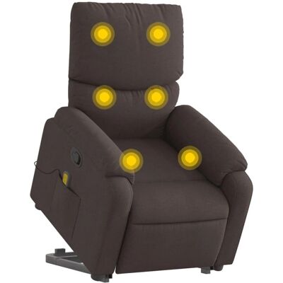 Fauteuil de massage vidaXL - Fonction d'élévation électrique, massage vibromassant 6 points - Publicité Fauteuil de massage vidaXL - Fonction d'élévation électrique, massage vibromassant 6 points - Publicité