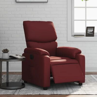 Vidaxl Fauteuil électrique inclinable rouge - Fauteuil électrique - Publicité Vidaxl Fauteuil électrique inclinable rouge - Fauteuil électrique - Publicité