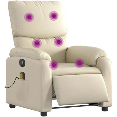 vidaXL Fauteuil de massage électrique - Réglable et Massant - Publicité vidaXL Fauteuil de massage électrique - Réglable et Massant - Publicité