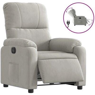 vidaXL Fauteuil inclinable électrique en microfibre - Publicité vidaXL Fauteuil inclinable électrique en microfibre - Publicité