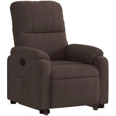 vidaXL Fauteuil inclinable électrique avec élévateur - Marron - Fauteuil relax - Publicité vidaXL Fauteuil inclinable électrique avec élévateur - Marron - Fauteuil relax - Publicité
