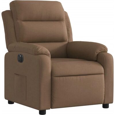 Sillón Reclinable Eléctrico VIDAXL - Marrón, Ajustable, Duradero Sillón Reclinable Eléctrico VIDAXL - Marrón, Ajustable, Duradero