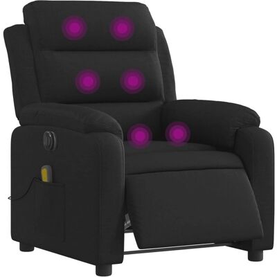 vidaXL Elektrischer Massagesessel - Schwarz - Relaxsessel vidaXL Elektrischer Massagesessel - Schwarz - Relaxsessel