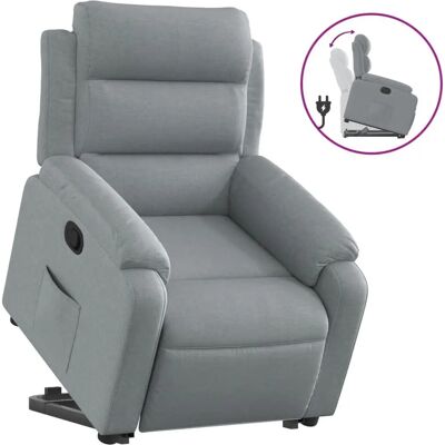 vidaXL Fauteuil d'accent - Gris - Relaxation confortable - Publicité vidaXL Fauteuil d'accent - Gris - Relaxation confortable - Publicité