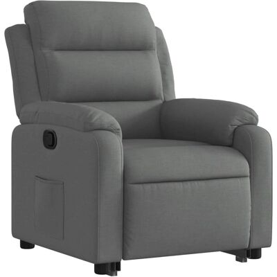 vidaXL Relaxsessel Mit Aufstehhilfe Stoff Dunkelgrau - Fauteuil releveur avec aide à la montée - Publicité vidaXL Relaxsessel Mit Aufstehhilfe Stoff Dunkelgrau - Fauteuil releveur avec aide à la montée - Publicité