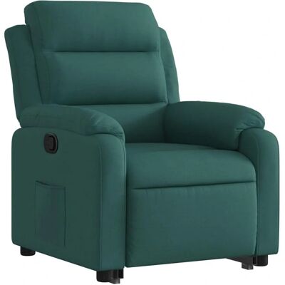 vidaXL Fauteuil Élévateur Tissu Vert - Relaxation - Publicité vidaXL Fauteuil Élévateur Tissu Vert - Relaxation - Publicité