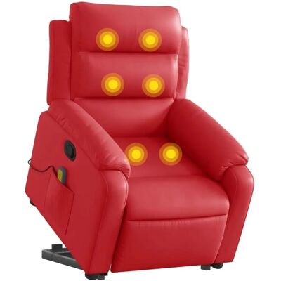 Fauteuil de massage vidaXL avec élévateur - Publicité Fauteuil de massage vidaXL avec élévateur - Publicité