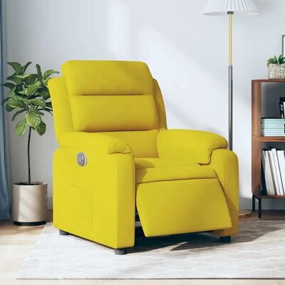 Vidaxl - Elektrische Velvet Reclinestoel - Comfortabel & Verstelbaar Vidaxl - Elektrische Velvet Reclinestoel - Comfortabel & Verstelbaar