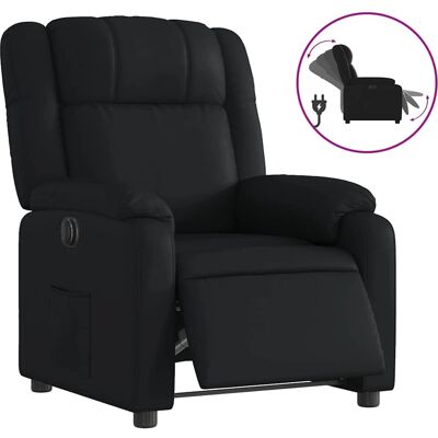 vidaXL Elektrisk recliner sort vidaXL Elektrisk recliner sort