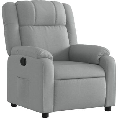 Sillón reclinable eléctrico VidaXL - 135°, Tela suave Sillón reclinable eléctrico VidaXL - 135°, Tela suave