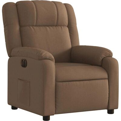 vidaXL Elektrisk recliner stol - Brun & Komfortabel & Justerbar vidaXL Elektrisk recliner stol - Brun & Komfortabel & Justerbar