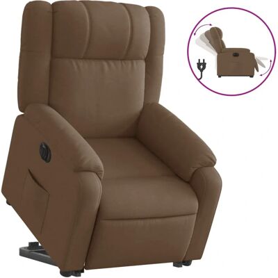 vidaXL Accent Stol - Model: 3205230 - Brunt Stoff - Komfortabel vidaXL Accent Stol - Model: 3205230 - Brunt Stoff - Komfortabel