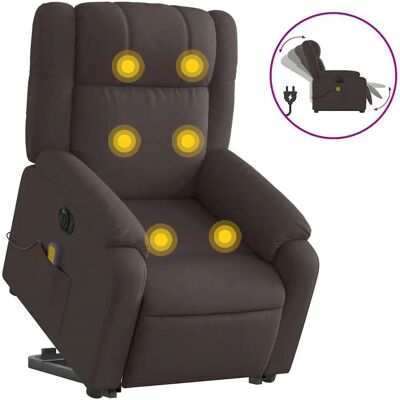 Vidaxl Fauteuil Massage Électrique Reclinable - Marron Foncé, Modèle 3205243 - Publicité Vidaxl Fauteuil Massage Électrique Reclinable - Marron Foncé, Modèle 3205243 - Publicité