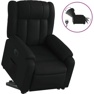 Vidaxl Fauteuil inclinable électrique - Noir - Publicité Vidaxl Fauteuil inclinable électrique - Noir - Publicité