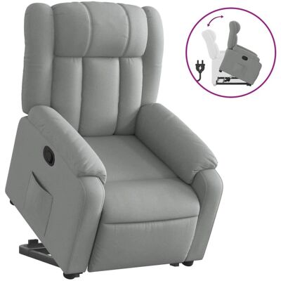 vidaXL Fauteuil d'accent - Reclinable avec levage électrique - Publicité vidaXL Fauteuil d'accent - Reclinable avec levage électrique - Publicité