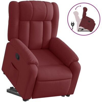 VidaXL Fauteuil d'accent - Rouge bordeaux - Fauteuil inclinable - Publicité VidaXL Fauteuil d'accent - Rouge bordeaux - Fauteuil inclinable - Publicité
