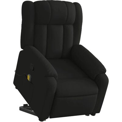 vidaXL Massagesessel - Manuell, Schwarz, 135° Rückenlehne, 6-Punkte Vibration - Relaxsessel vidaXL Massagesessel - Manuell, Schwarz, 135° Rückenlehne, 6-Punkte Vibration - Relaxsessel